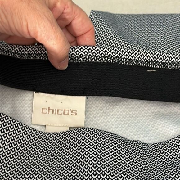 Chico's Brigitte Pants Size 2 (12) Ankle Pull On - Picture 12 of 14